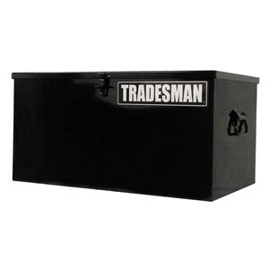 tradesman truck 24 black steel job site box 78024t|Lund 78024T Steel Job Site Storage Box/Chest .